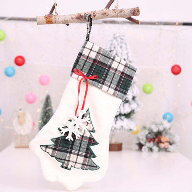 Lisslune | Checked Christmas Socks
