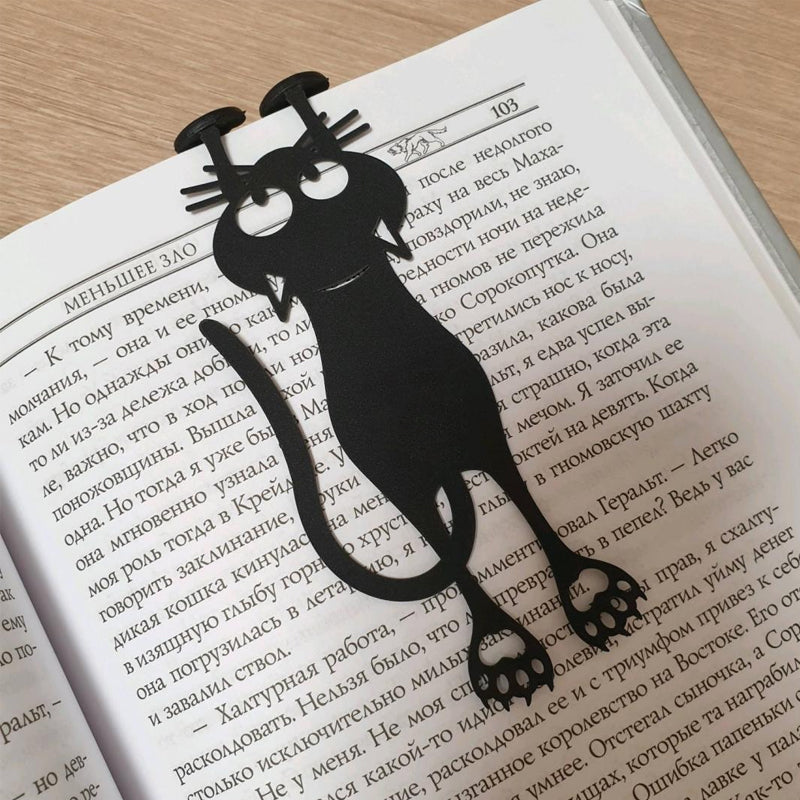 Lisslune | Creative Kitten Bookmark made of Plastic