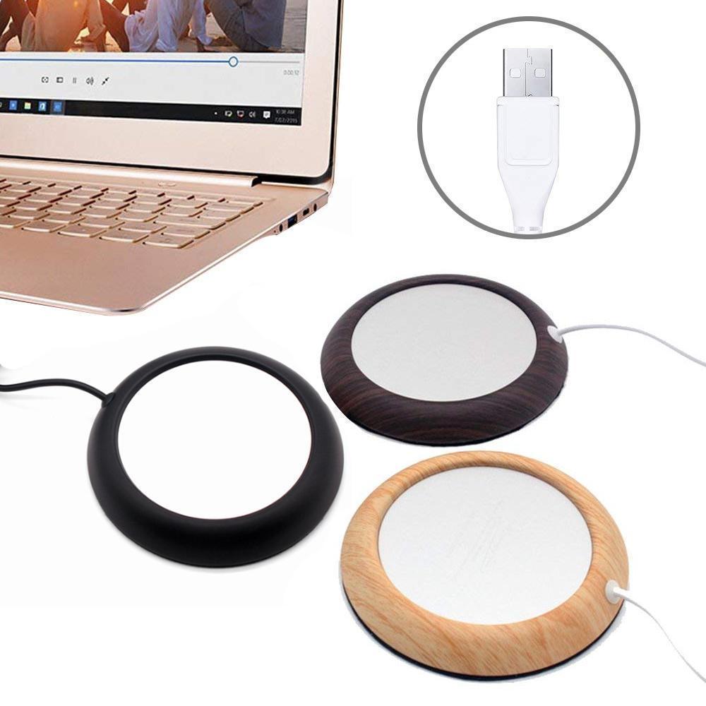Lisslune | BEQUEE USB Beverage Warmer Electric Coaster Heater for Office/Home