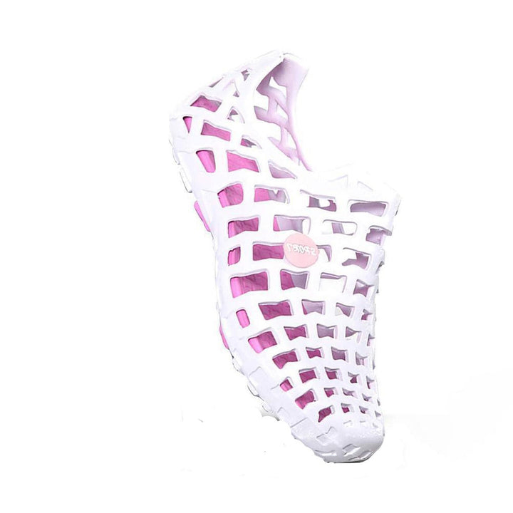 Lisslune | Breathable Hollow Design Solid Flat