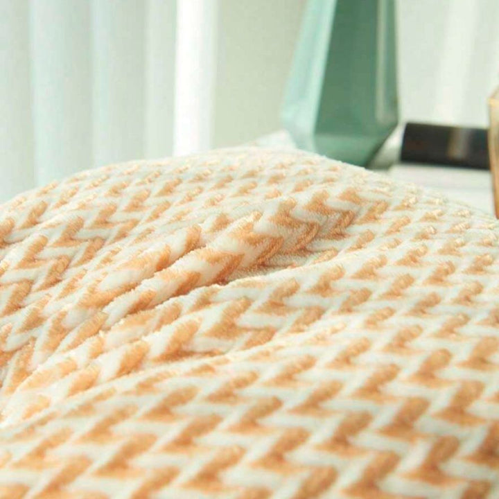 Lisslune | Lush Chevron Cushion Covers