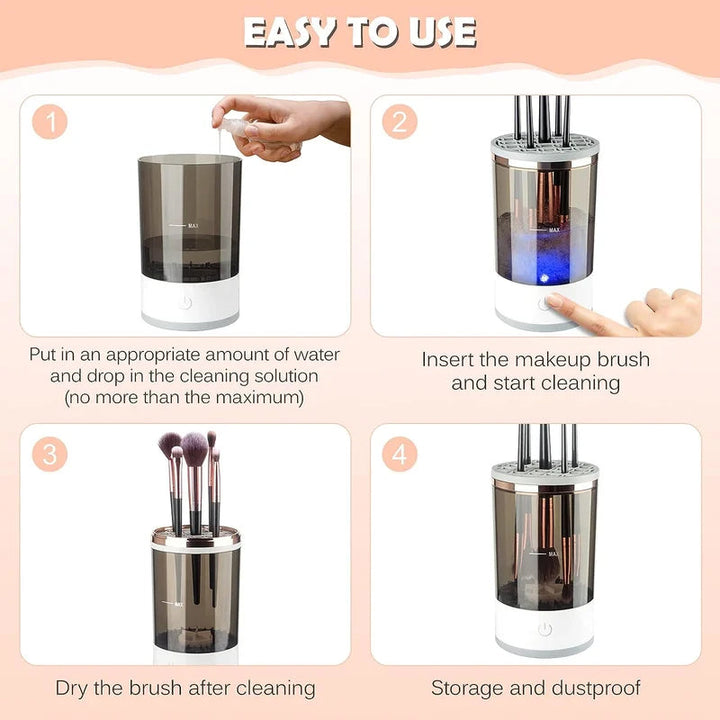 Lisslune | Ultimate electric makeup brush cleaner