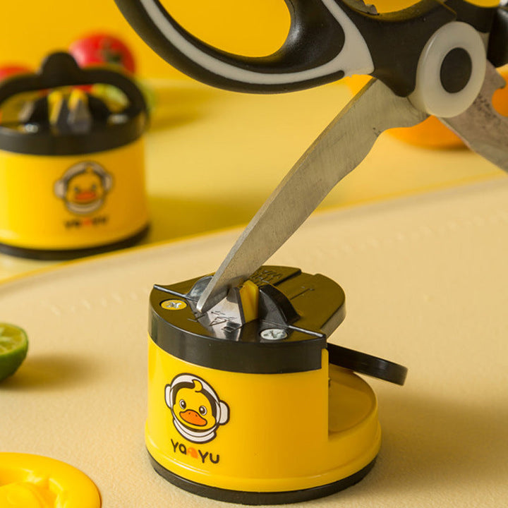 Lisslune | Multifunctional Knife Sharpener with Suction Cup