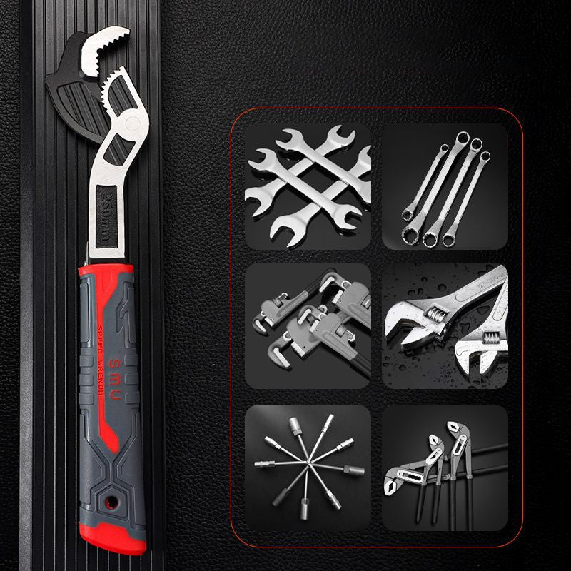 Lisslune | Industrial Quality Multifunctional Self-Locking Pipe Wrench Tool