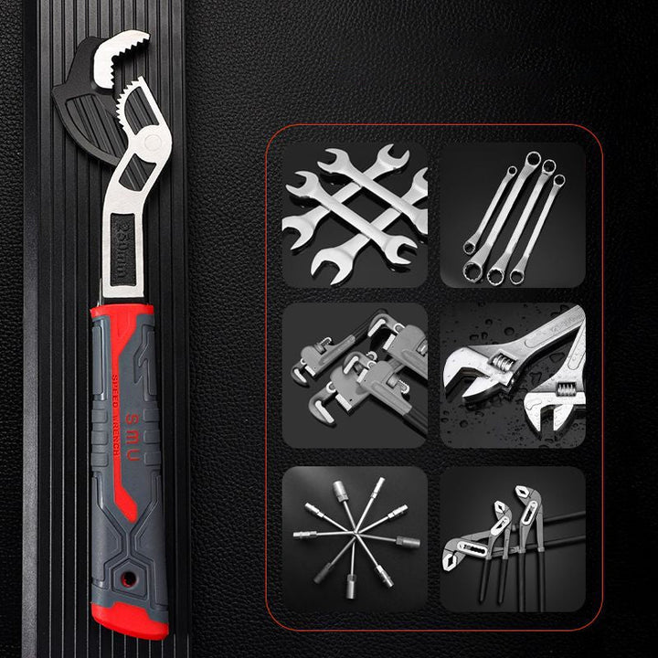Lisslune | Industrial Quality Multifunctional Self-Locking Pipe Wrench Tool