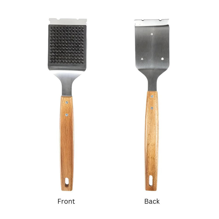 Lisslune | Stainless Grill Brush and Scraper