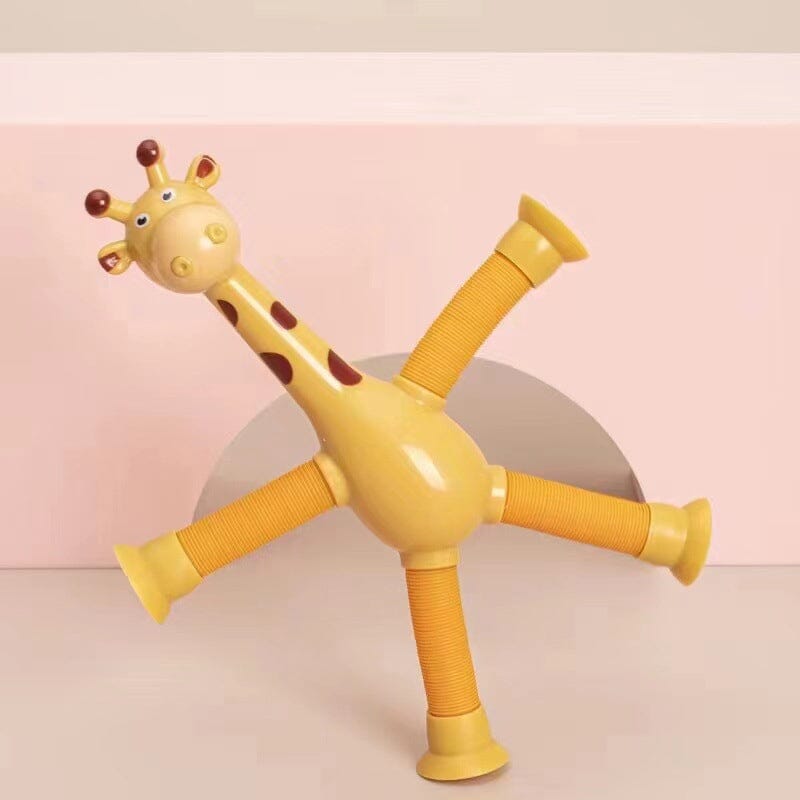 Lisslune | Telescopic Suction Cup Giraffe Toy
