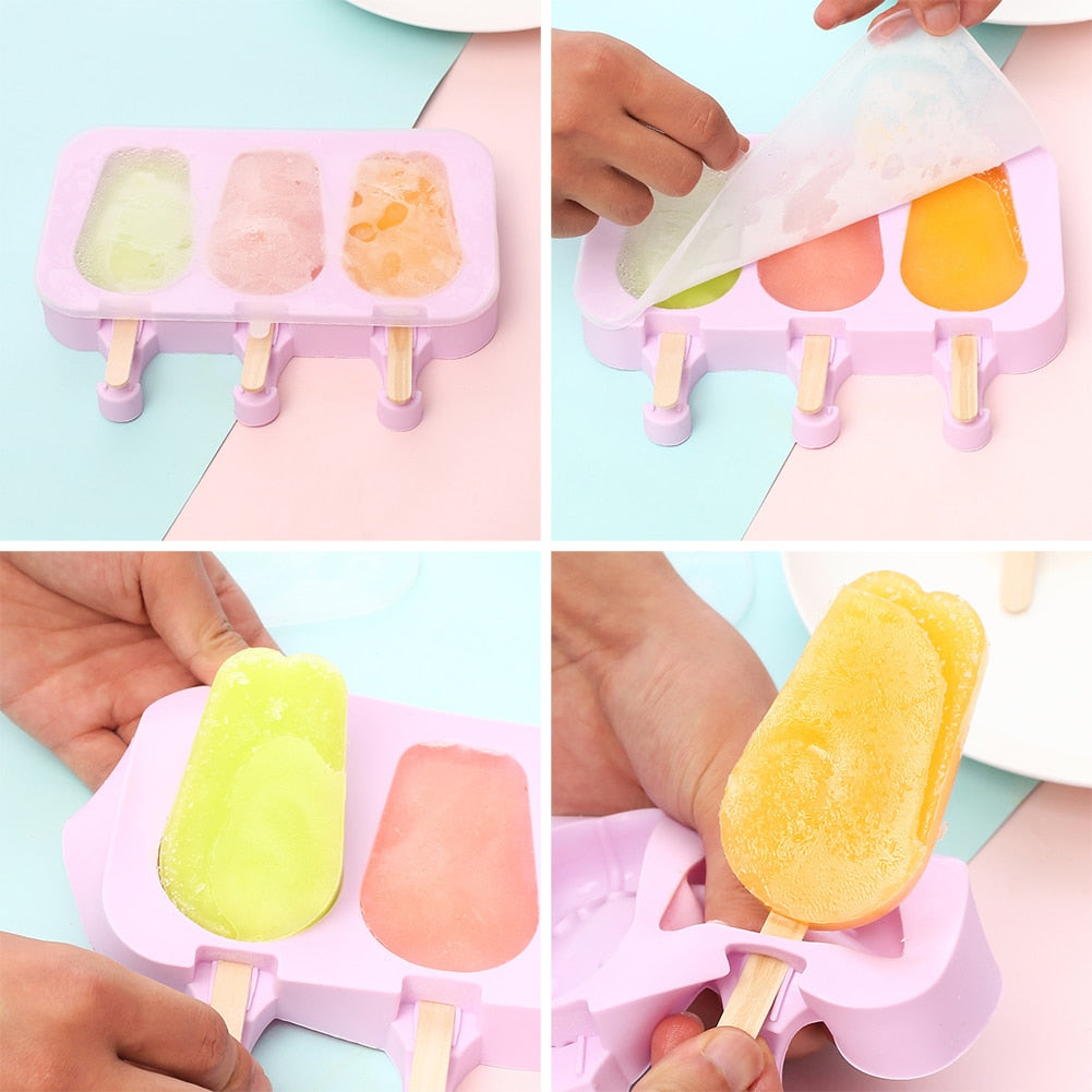 Lisslune | Cute Rabbit Ice Cream Molds