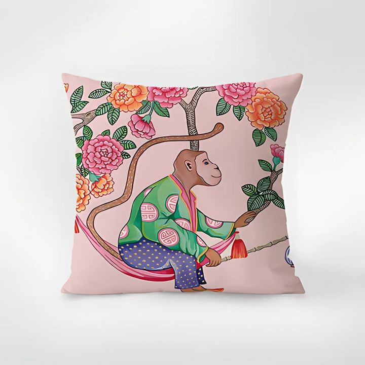 Lisslune | Zebra Tapestry Tassel Cushion Cover