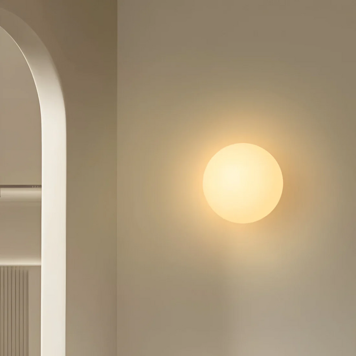 Lisslune | Pietas – Elegant Glass Wall Light for Modern Interiors