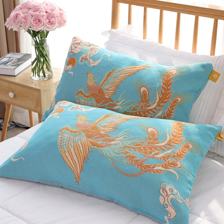Lisslune | Ornate Heritage Cotton Pillowcase Set