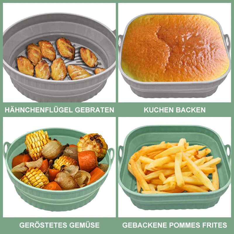 Lisslune | Hot air fryer grill pan made of silicone