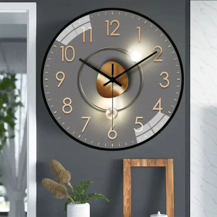 Lisslune | Minimalist Digital Wall Clock – Silent & Clear Display