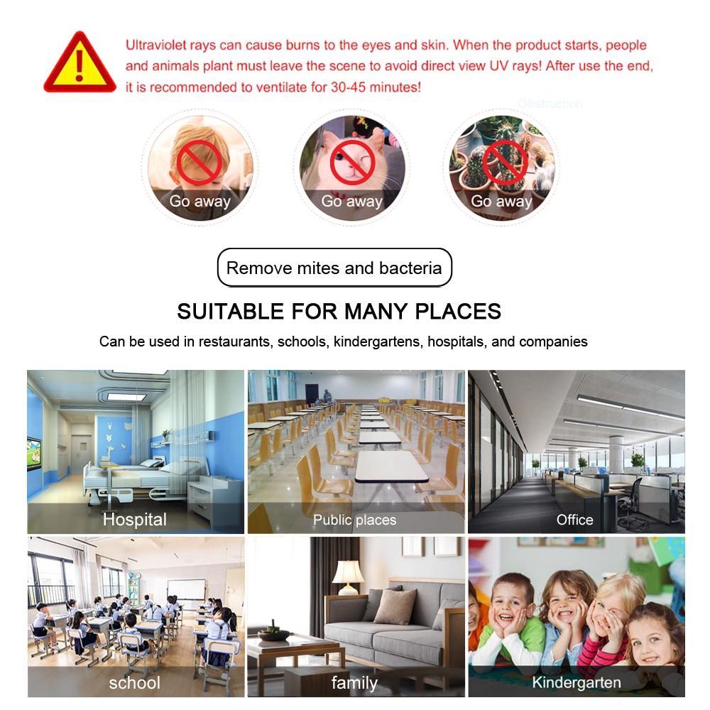 Lisslune | Germicidal UV Light - 8W Ultraviolet Germicidal Light