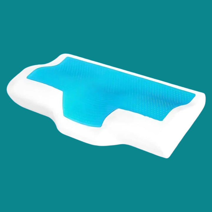 Lisslune | Memory Foam Neck Support Pillow - Contoured Design for Neck Pain Relief & Improved Sleep Quality