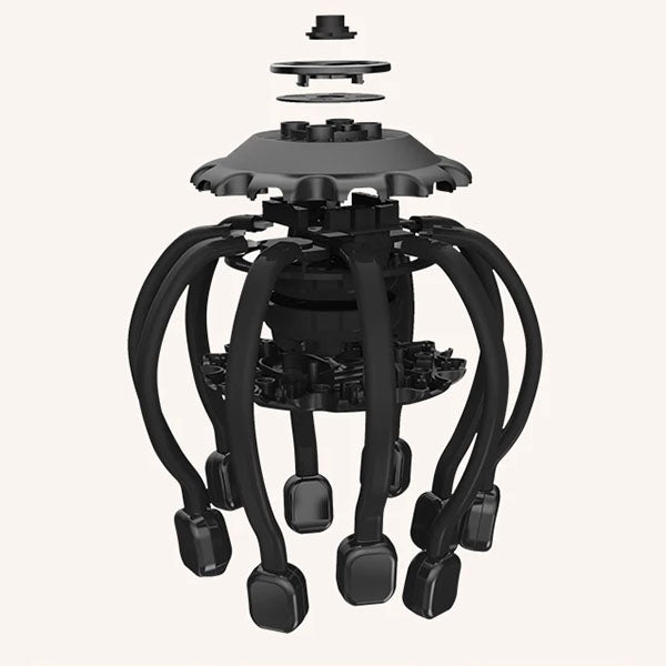 Lisslune | Electric Octopus Head Massager - Best Head Massage Machine with Vibration Therapy