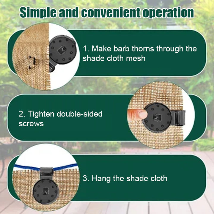 Lisslune | Hooks for Sunshade Net (10 pieces)
