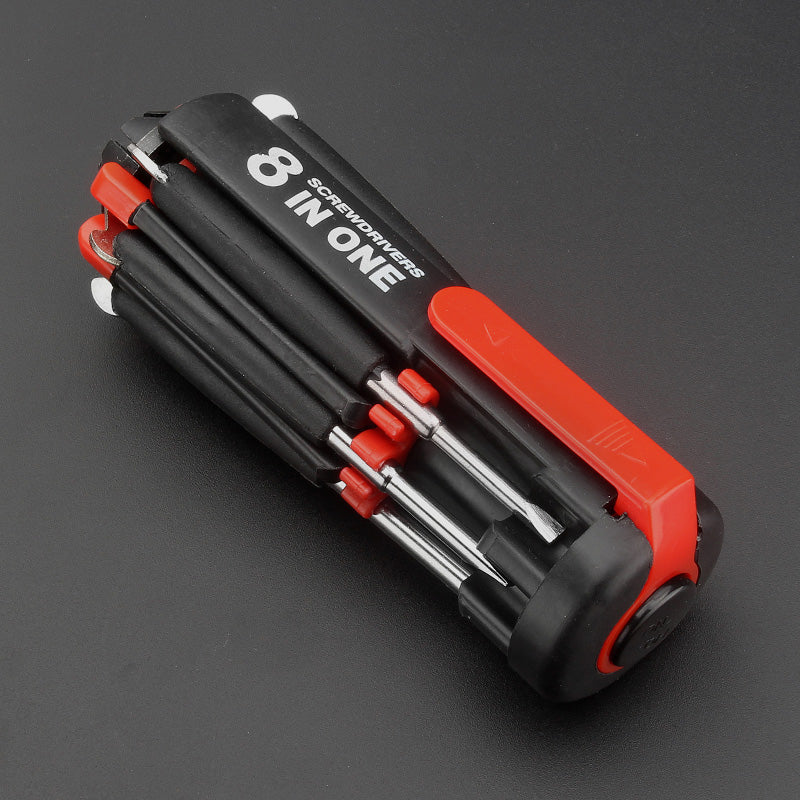 Lisslune | 8 screwdriver in 1 tool with working light and flashlight