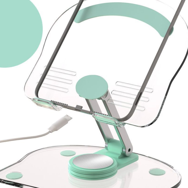 Lisslune | Folding transparent acrylic tablet stand