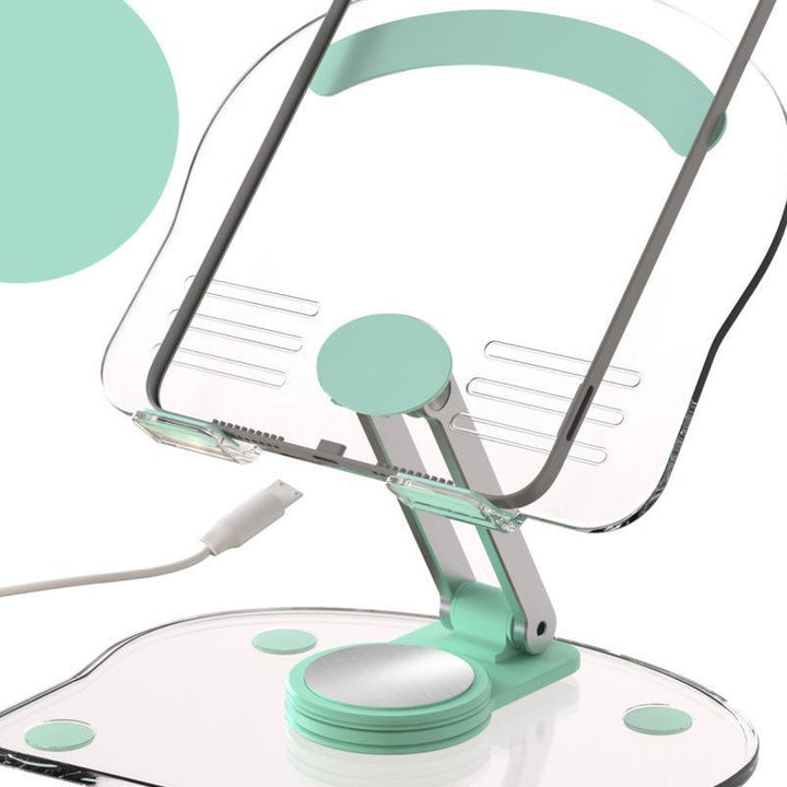 Lisslune | Folding transparent acrylic tablet stand