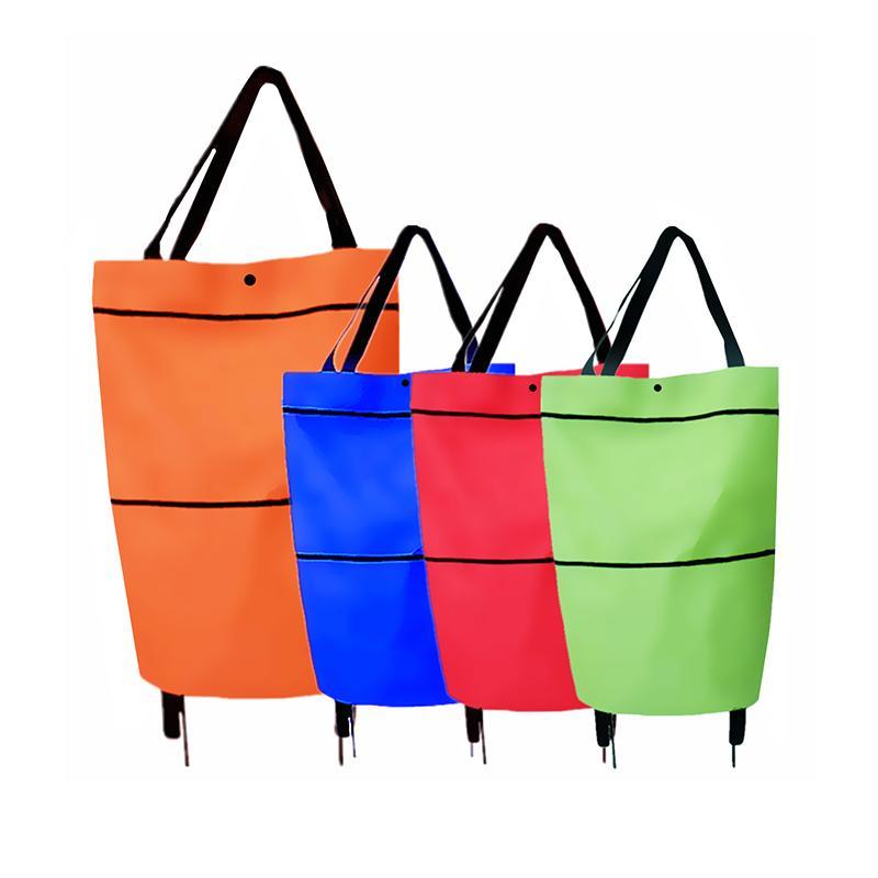 Lisslune | Foldable shopping bag with wheels