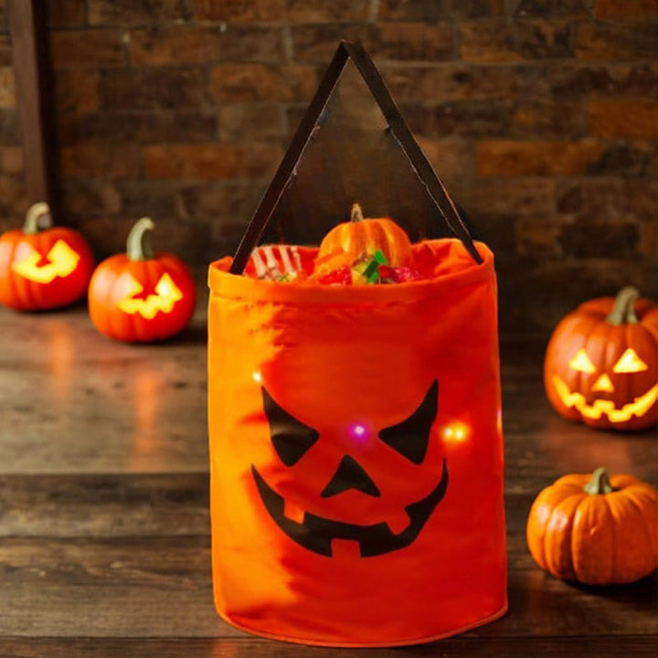 Lisslune | Personalized glowing pumpkin bag