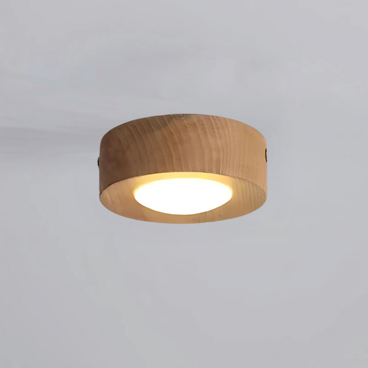 Lisslune | UniqueGlow | Nordic wood ceiling light