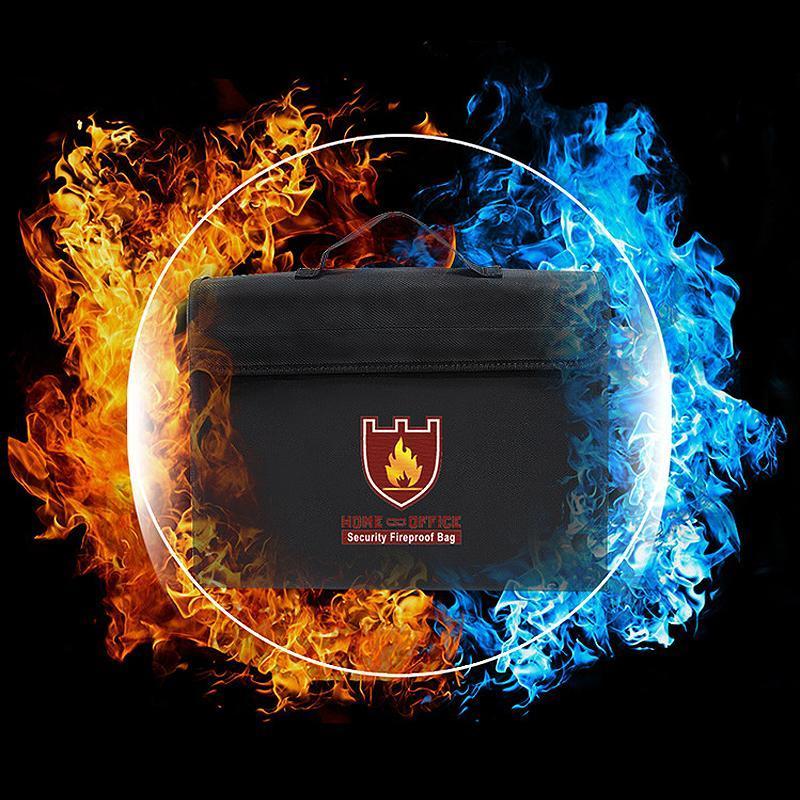 Lisslune | Fireproof and Water-Repellent Document Bag
