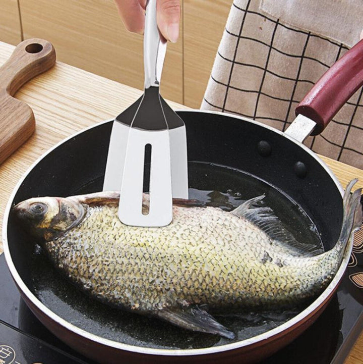 Lisslune | Double-sided stainless steel spatula - DuoFlip