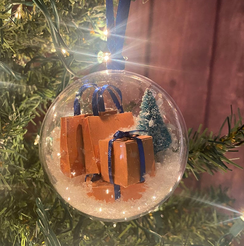 Lisslune | Christmas ornament transparent ball