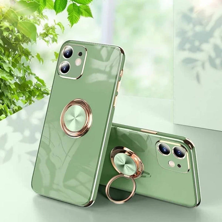 Lisslune | Plated iPhone Case with Ring