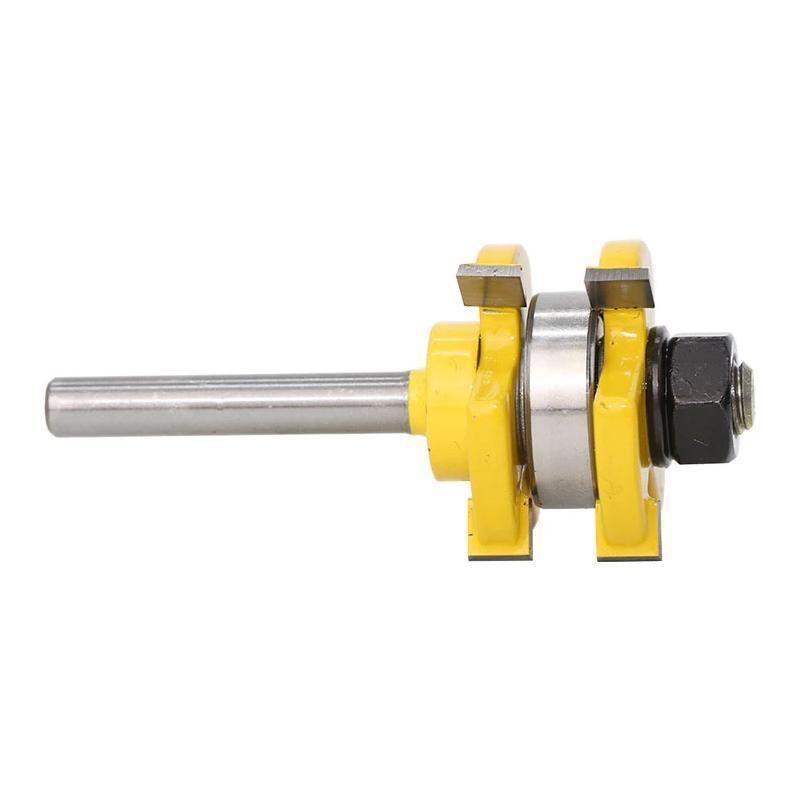 Lisslune | 3-Tooth T-Type Plug Knife Cutter 2 Pieces - Yellow 1/4