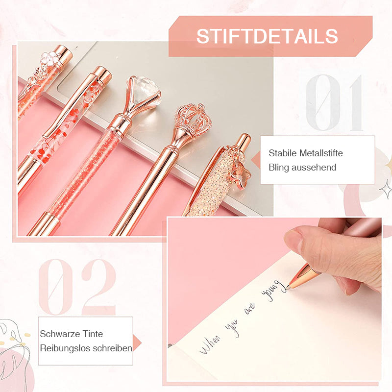 Lisslune | Diamond Ballpoint Pen Set