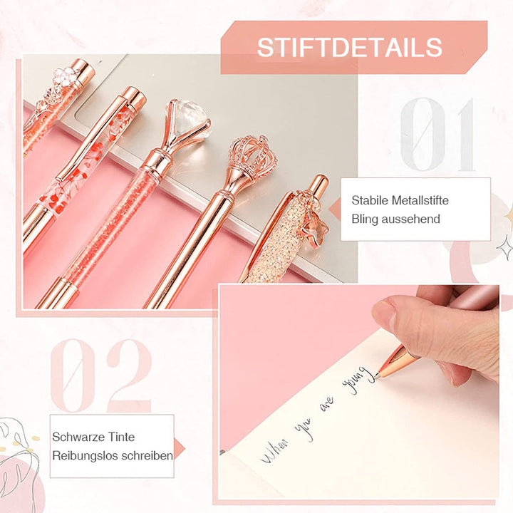 Lisslune | Diamond Ballpoint Pen Set