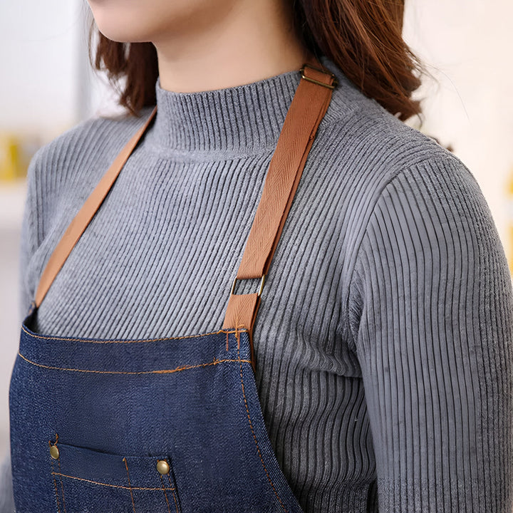 Lisslune | Adjustable Denim Apron