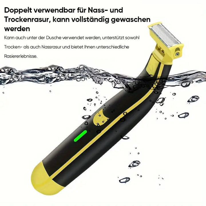 Lisslune | Wet and Dry Shaver with Full Body Wash