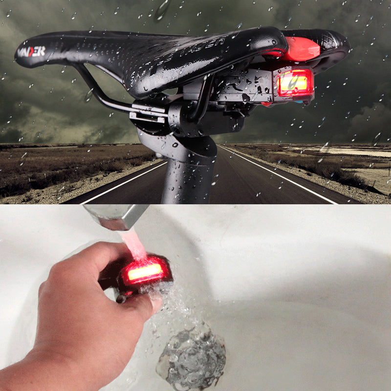 Lisslune | Bicycle Rear Light Remote Control Alarm Lock