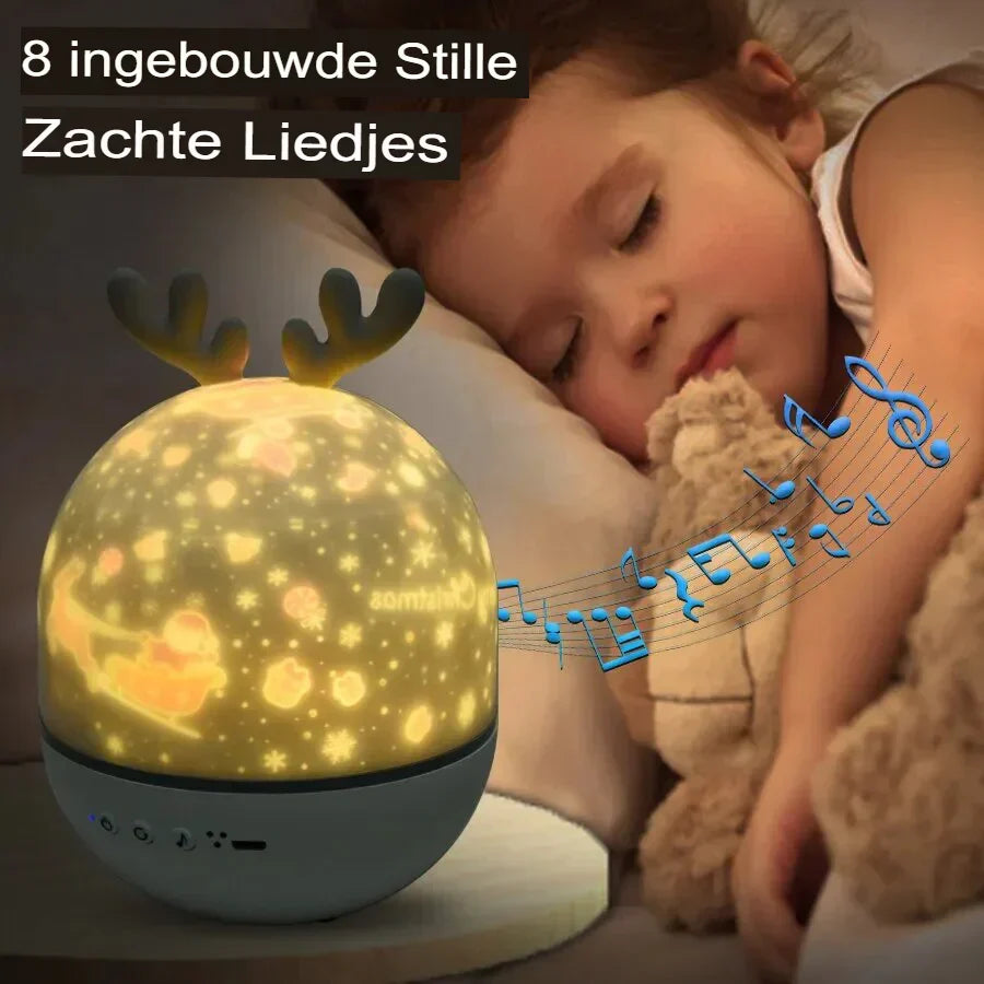 Lisslune | Night light with unique pattern for children