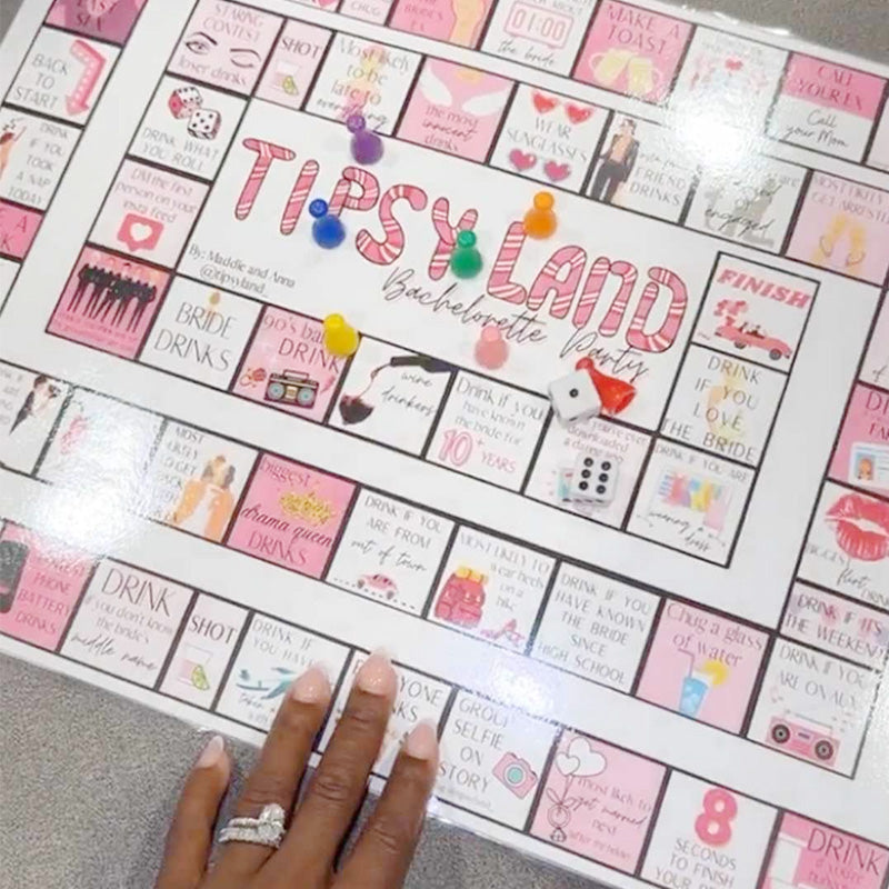 Lisslune | Party Board Game - Fun Drinking Game for Friends