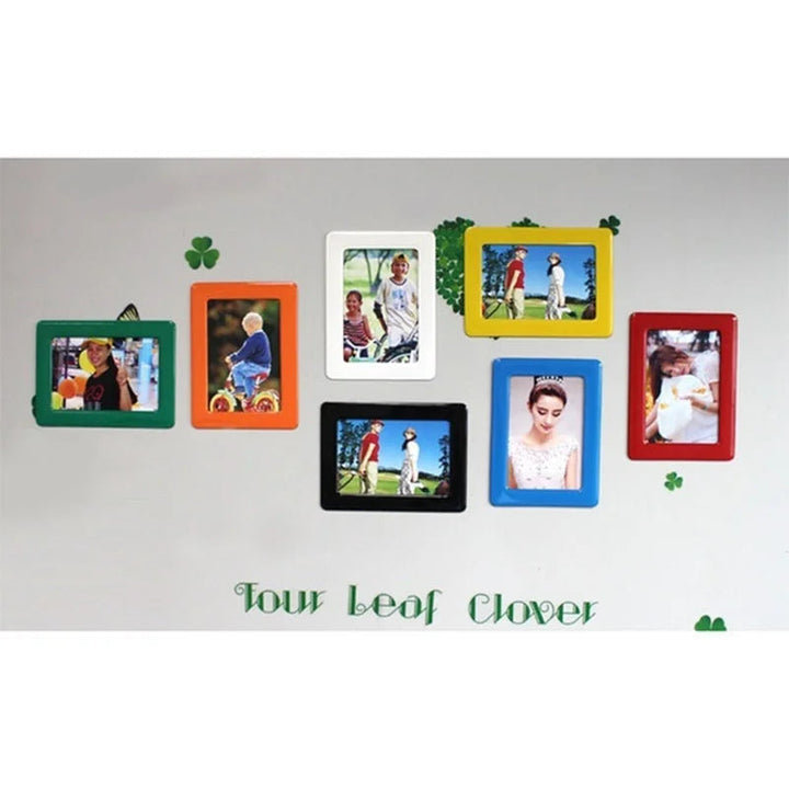 Lisslune | Magnetic Fridge Colorful DIY Photo Frames