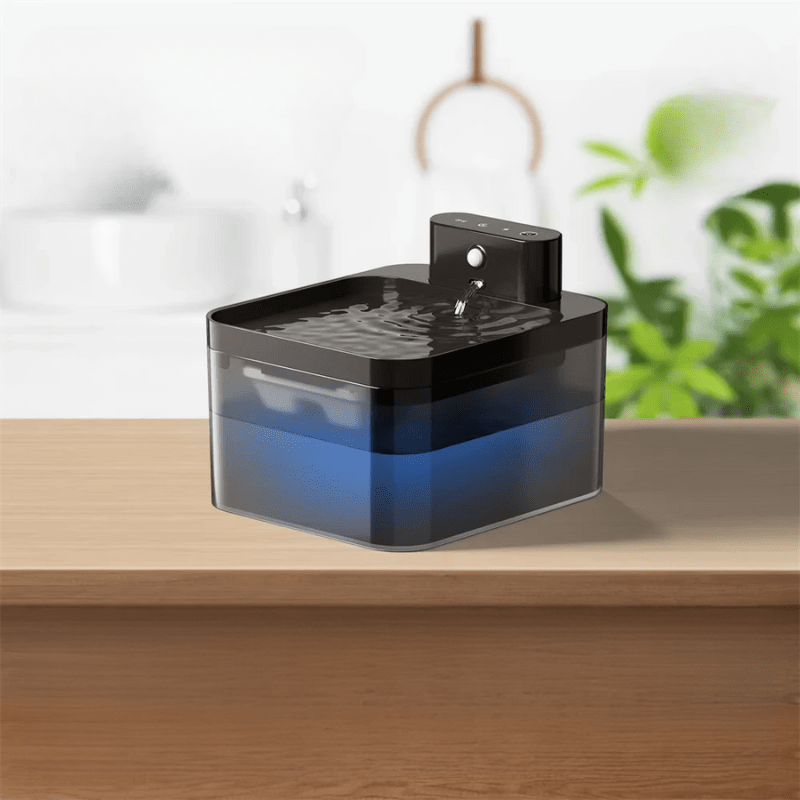 Lisslune | Automatic Cat Fountain with Motion Sensor & Filtration System