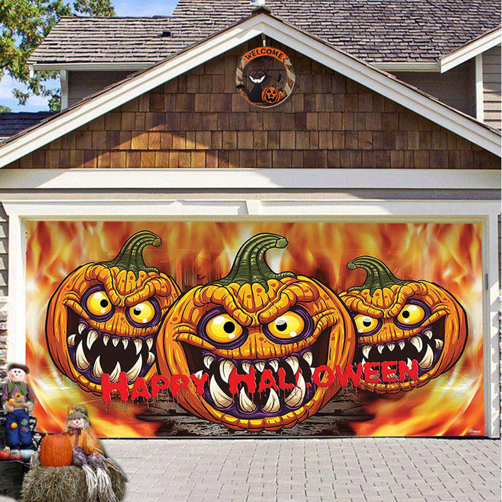 Lisslune | Halloween 2024 Garage Door Decoration