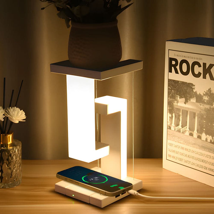 Lisslune | Levitating LED Table Lamp with Wireless Charging