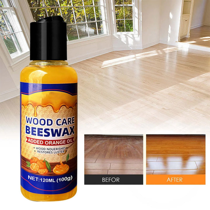 Lisslune | Nutrient-rich beeswax for wood care and maintenance