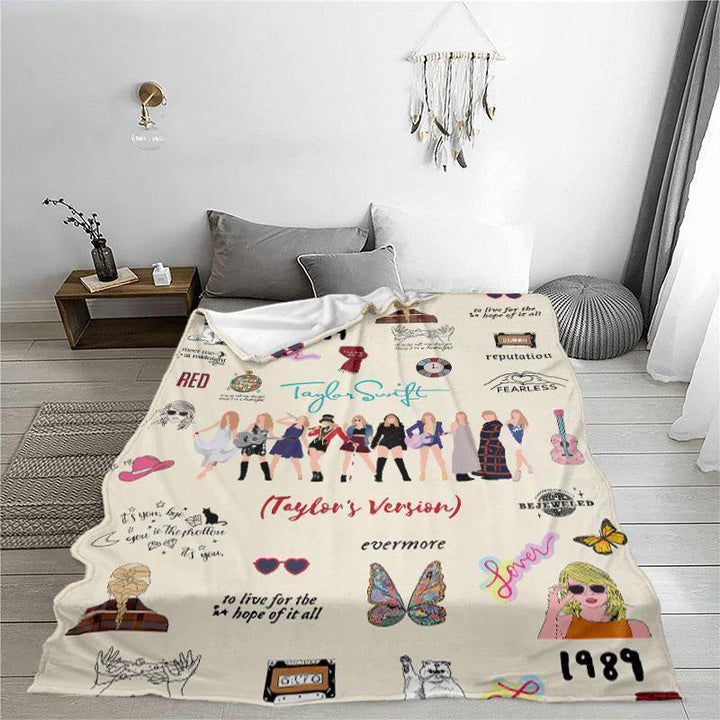 Lisslune | Swiftmas Nap blanket for Home Office travel