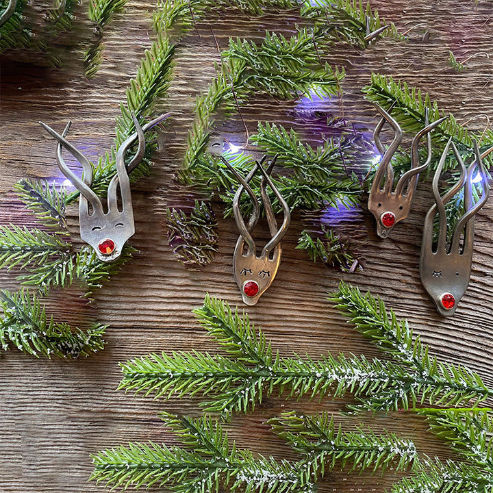 Lisslune | Funny Fork Reindeer Decoration