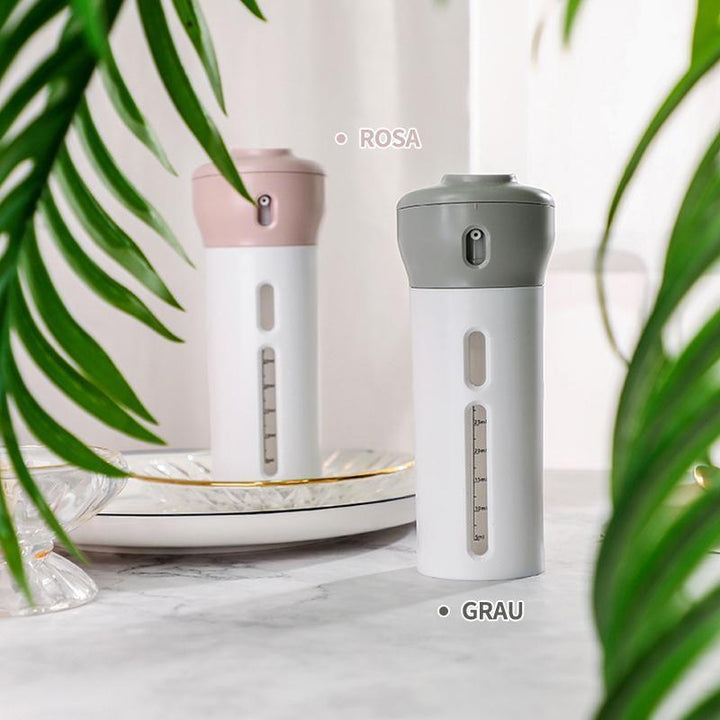 Lisslune | 4-in-1 Travel Dispenser for Lotion, Shampoo, Gel, etc.