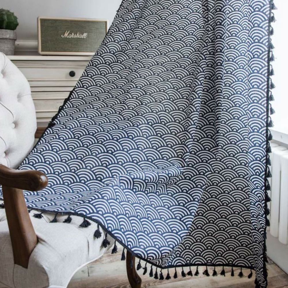 Lisslune | Tidal Scales Curtain