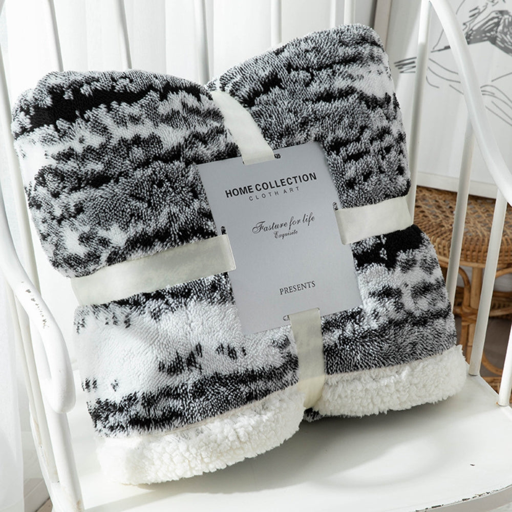 Lisslune | Seraphina Velvet Sherpa Blanket