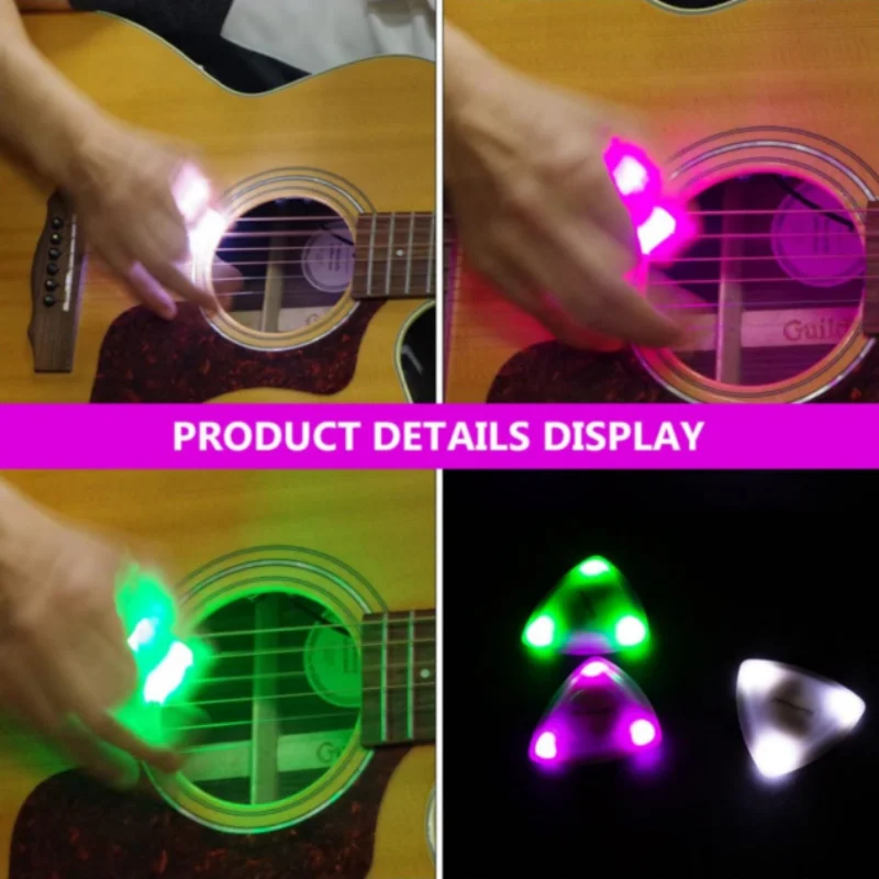 Lisslune | Light Up Guitar Plectrum